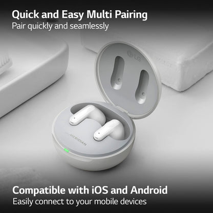 LG TONE-FP9 Free True Wireless Bluetooth Earbuds ANC UVnano Black