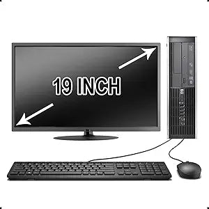 HP 8100 Elite i5 Desktop PC, 8GB, 500GB HDD, 19" LCD (Renewed)