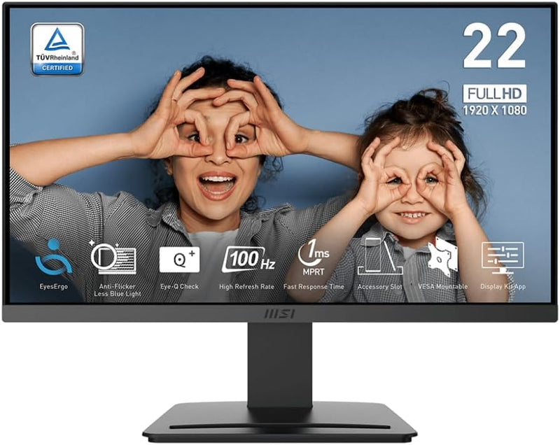 MSI Pro MP223 E2 22-inch FHD 100Hz Monitor — main product image
