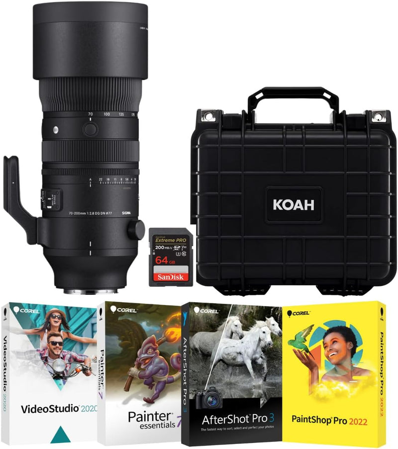 Sigma ASIG591965K2 70-200mm Sony E-Mount Lens Bundle — main product image