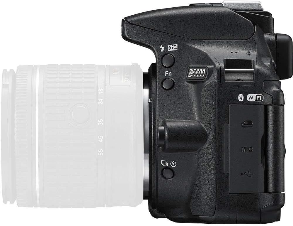 Nikon D5600 DX-Format DSLR Camera Body (Renewed)