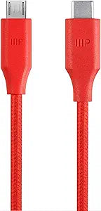 Monoprice 114952 USB-C to Micro B Cable - 6 inch — main product image