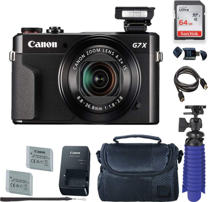 Canon PowerShot G7 X Mark II Digital Camera Renewed
