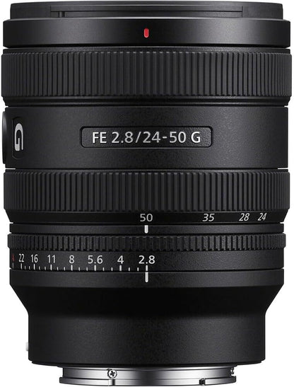 Sony SEL2450G FE 24-50mm f/2.8 Lens Bundle