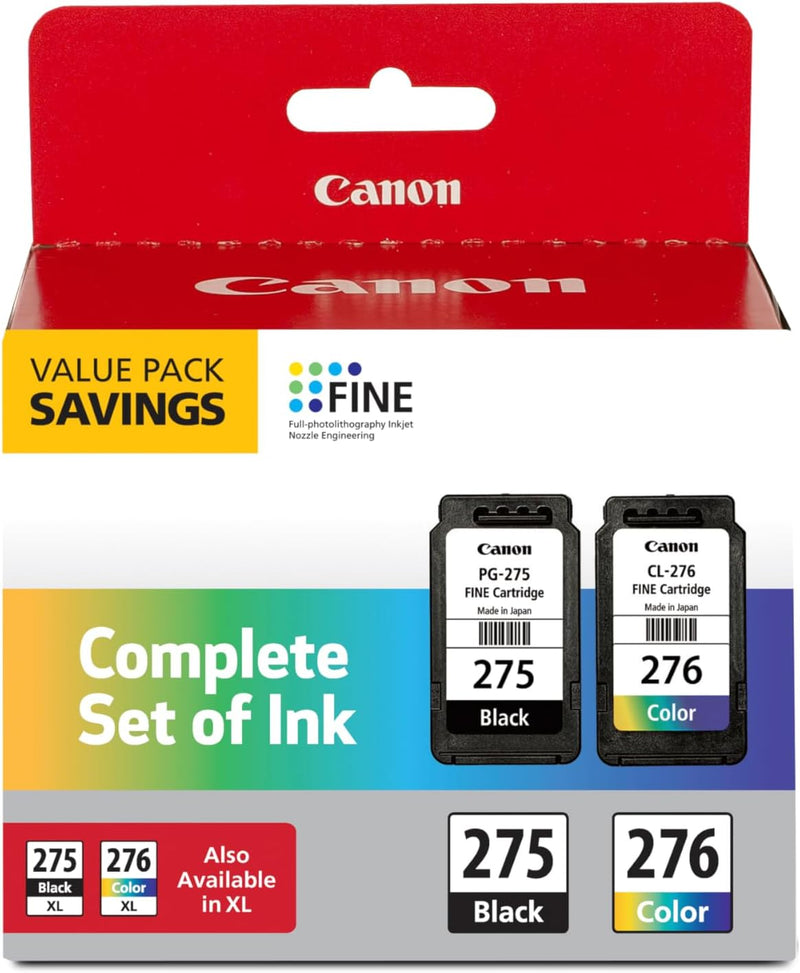 Canon 4988C005 PG-275/CL-276 Genuine Ink Value Pack — main product image