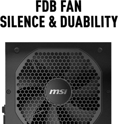 MSI MPGA750GF MPG A750GF 750W 80+ Gold Power Supply