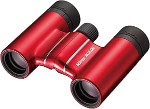Nikon Aculon T01 10x21 Compact Binoculars - Red