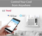 LG LW8016HR 7,500 BTU Window Air Conditioner with Heat