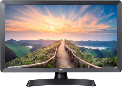 LG E1LG24LM530S 24" HD Smart TV webOS Bundle