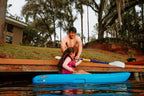 Pelican Solo Youth Kayak: 6ft Sit-on-Top Kids Kayak with Flag