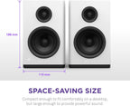 NZXT AP-SPKW2-US - Relay PC Gaming Speakers - White