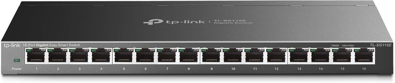 TP-Link TL-SG116E 16-Port Gigabit Easy Smart Managed Switch — main product image