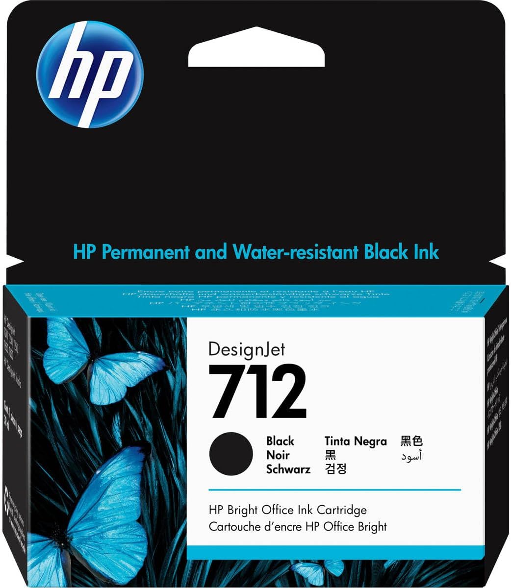 HP 712 Cyan DesignJet Ink Cartridge - 29ml