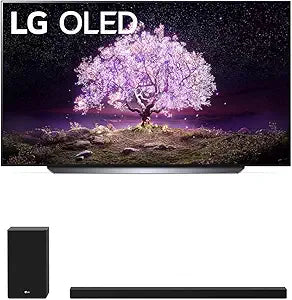 LG OLED65C1 65" 4K OLED TV + SP9YA Soundbar Bundle