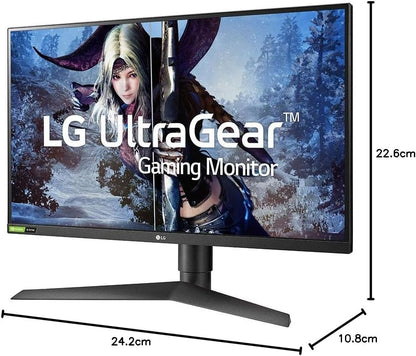 LG 27GL850-B UltraGear 27" QHD Gaming Monitor - Fast IPS