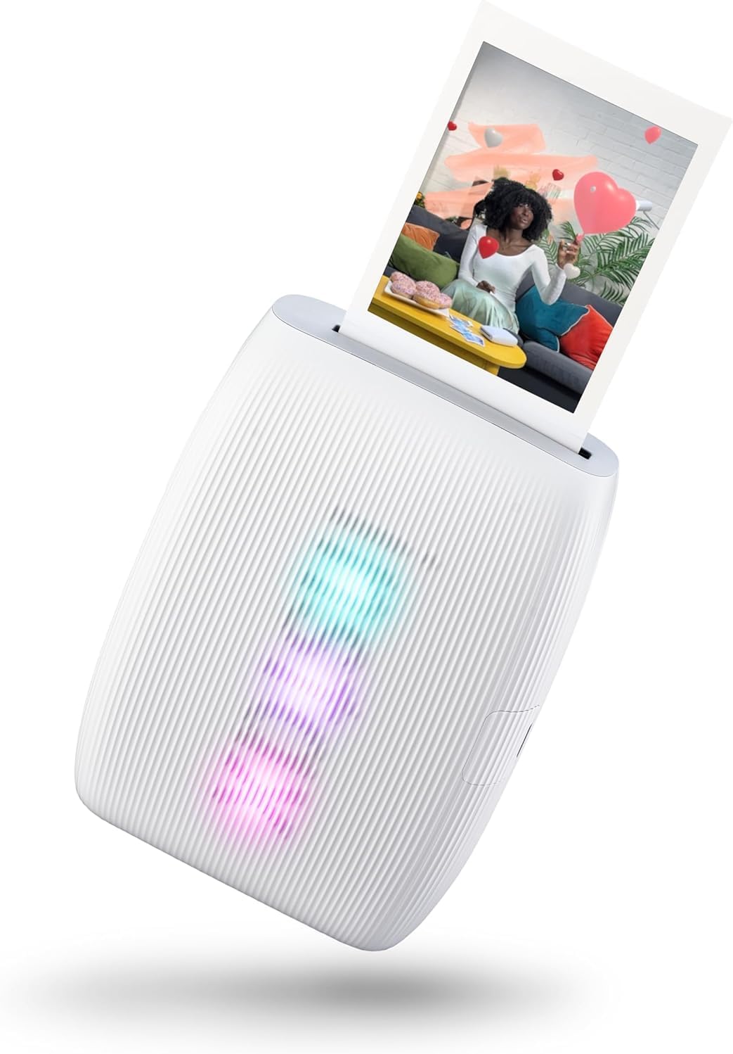 Fujifilm Mini Link 3 Smartphone Printer Bundle - Clay White