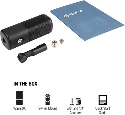 Elgato 10MAH9901 Wave DX XLR Dynamic Microphone