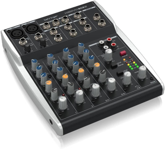 Behringer XENYX 802S 8-Channel USB Streaming Mixer