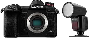 Panasonic G9 Lumix Mirrorless Camera w/ Flashpoint Flash — main product image