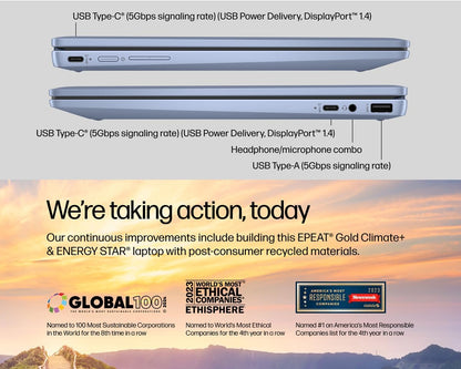 HP Chromebook 14 x360 Touchscreen 2-in-1 Laptop N100