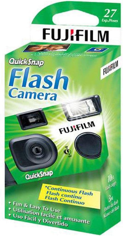 Fujifilm QuickSnap Flash 400 Disposable Camera 27 Exposures