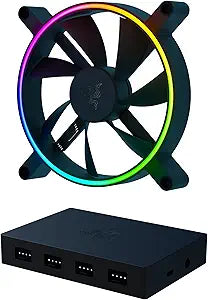 Razer Kunai 140MM aRGB PC Fan & Controller Bundle