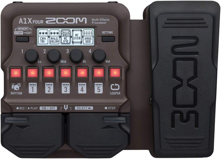 Zoom A1 Four Acoustic Instrument Multi-Effects Pedal