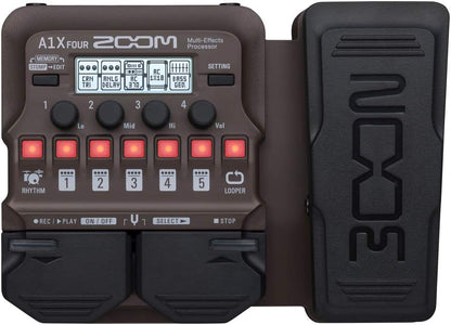 Zoom A1 Four Acoustic Instrument Multi-Effects Pedal
