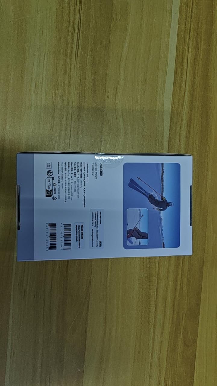 Insta360 CINSBAVQ Ski Pole Selfie Stick Mount