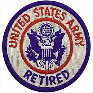 Vanguard 4412670 U.S. Army Retiree Patch Pair — main product image