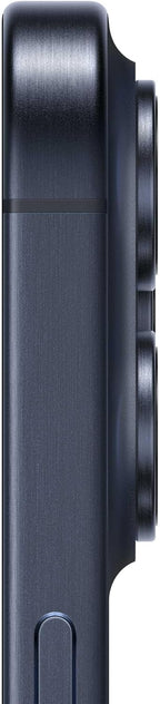 Apple MTQQ3LL/A iPhone 15 Pro 128GB Blue Titanium (Renewed)