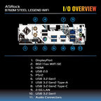 ASRock B760M STEEL LEGEND WIFI DDR5 Motherboard