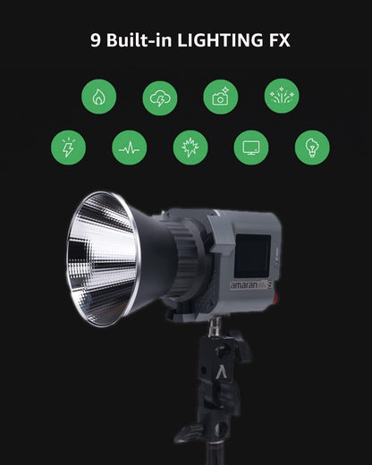 Aputure amaran COB 60xS Bi-Color LED Video Light