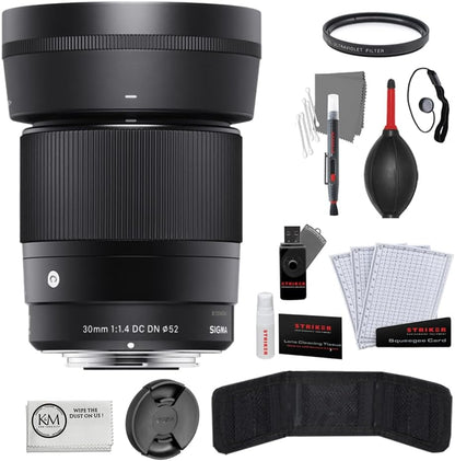 Sigma SIG302965-001 30mm f/1.4 Sony E-Mount Lens Kit