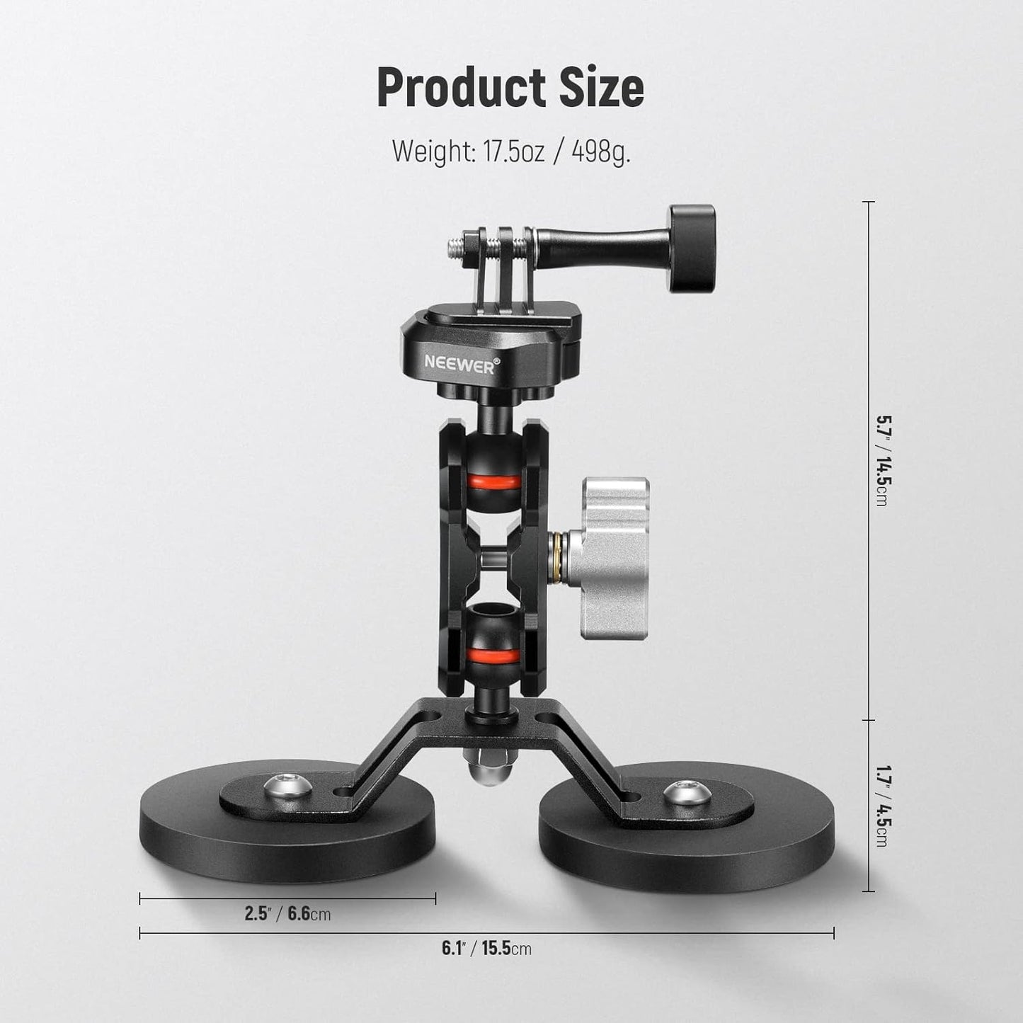 Neewer FL-GP15 Magnetic Action Camera Mount Magic Arm