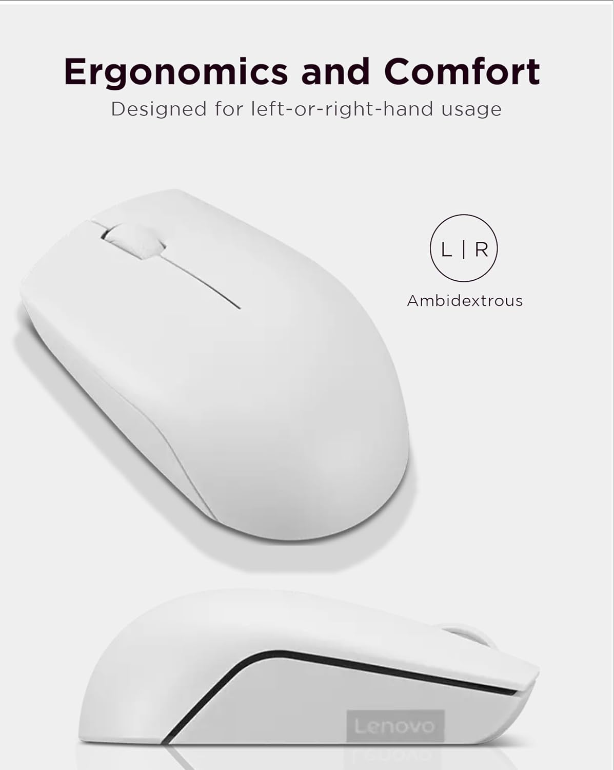 Lenovo GY51L15677 300 Wireless Compact Mouse