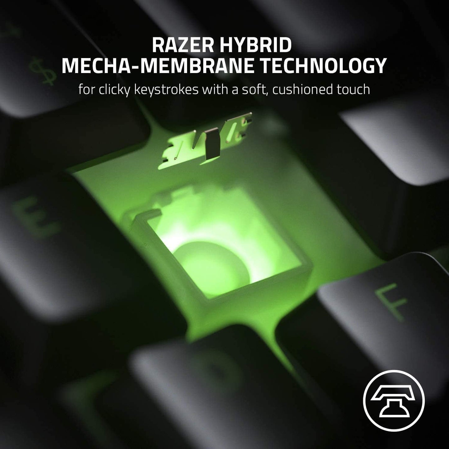 Razer RZ03-03380200 Ornata V2 RGB Gaming Keyboard (Renewed)