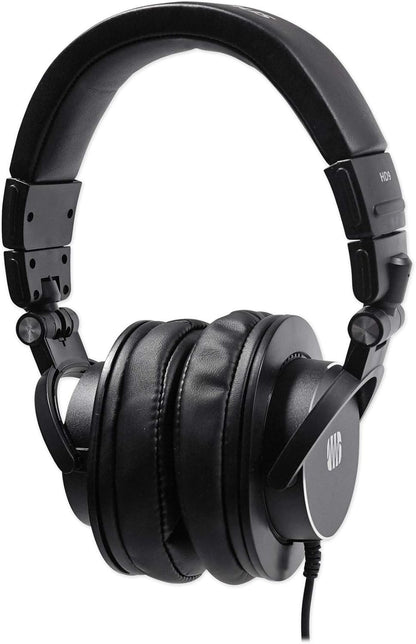 PreSonus HD9+RCM01 Studio Headphones Microphone Recording Bundle