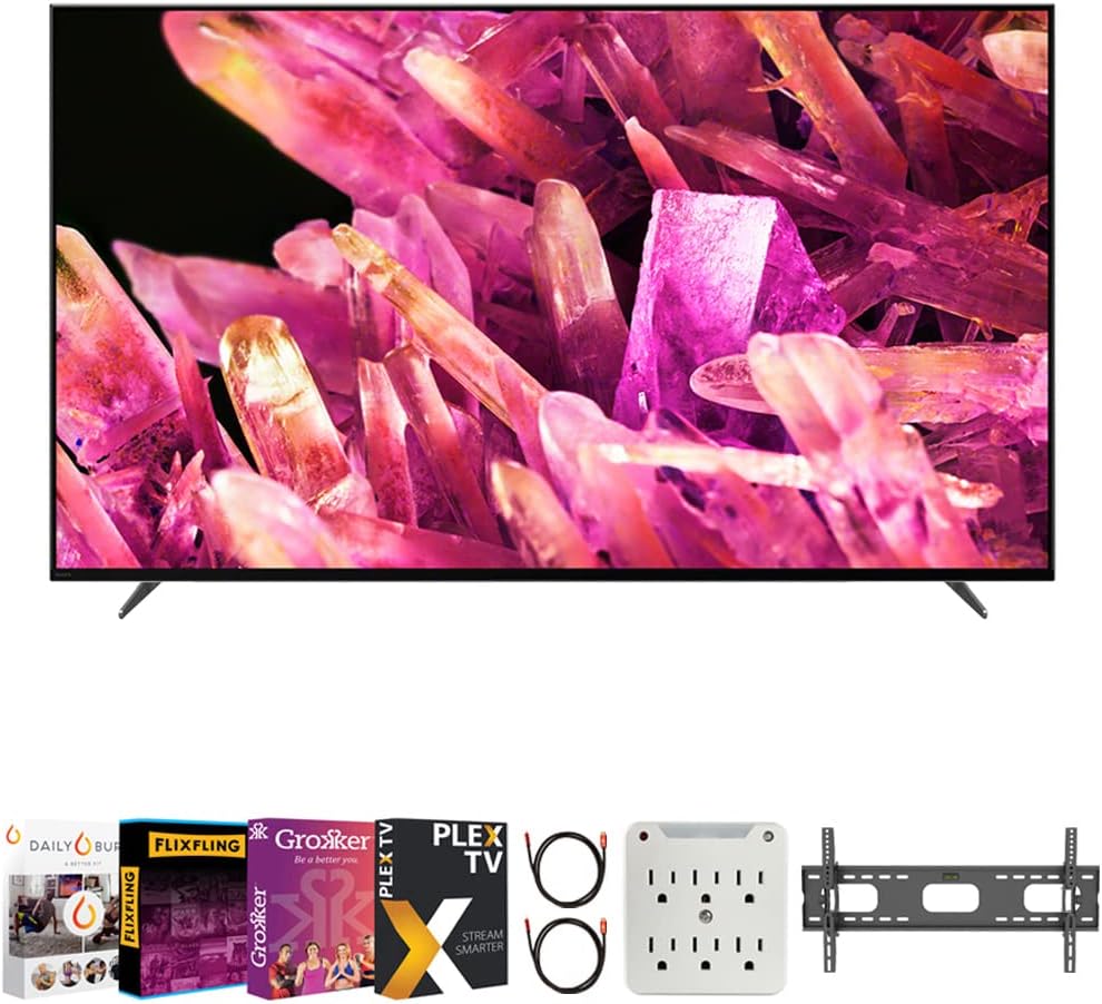 Sony E6SNXR55X90K 55" 4K HDR LED TV Bundle