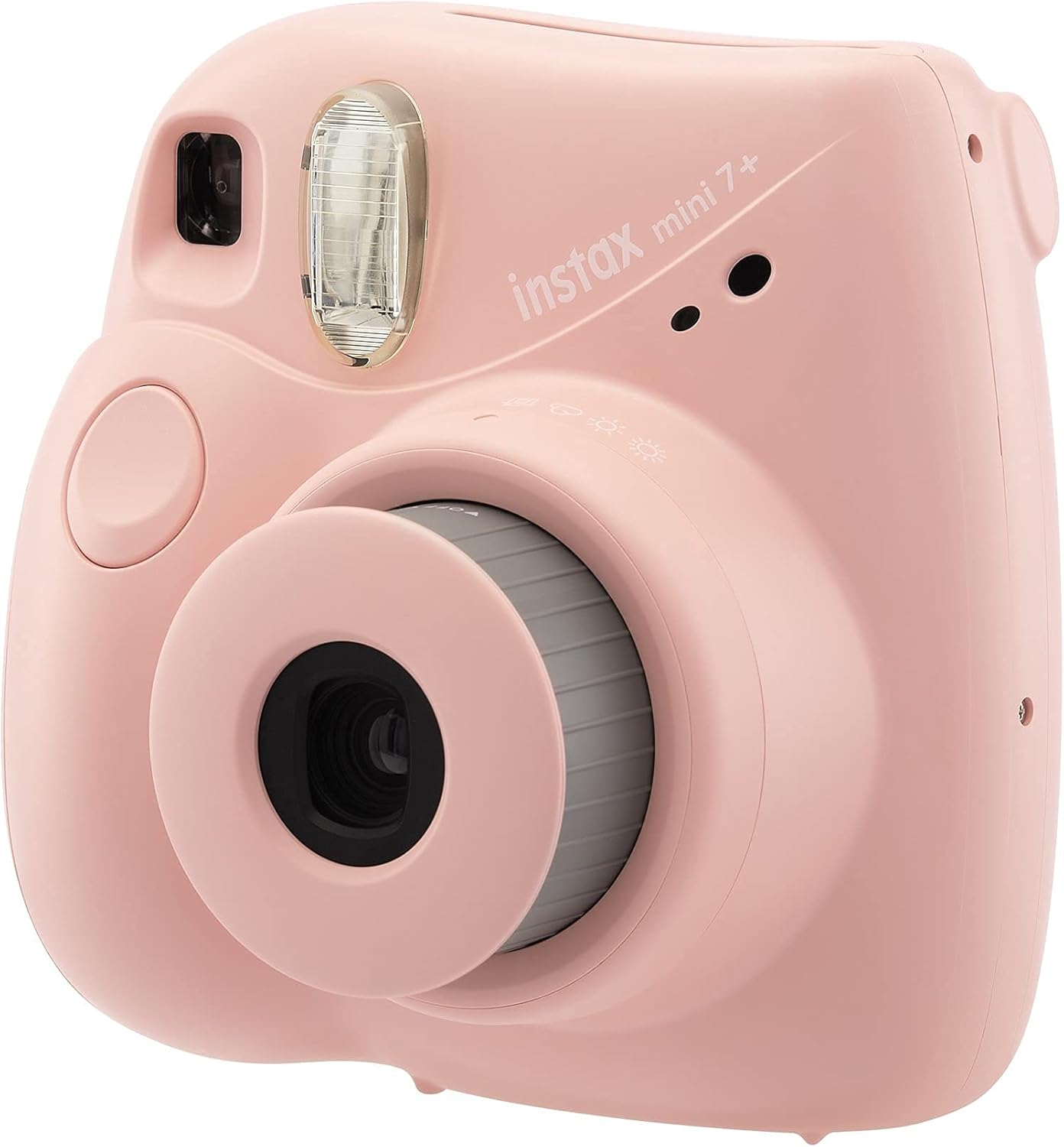 Fujifilm Instax Mini 7+ Instant Film Camera - Light Pink Renewed