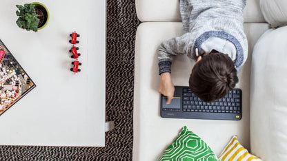 Logitech K400 Plus Wireless Touch Keyboard Renewed