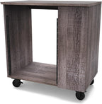 Glorious 246886 Modular Side Rack Walnut Studio