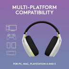 Logitech G435 Lightspeed Gaming Headset & Mouse Renewed