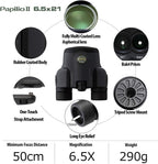 Pentax Papilio II 6.5x21 Close-Up Binoculars - Gray
