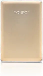 Western Digital 0S03753 HGST Touro S 1TB Portable Drive Gold