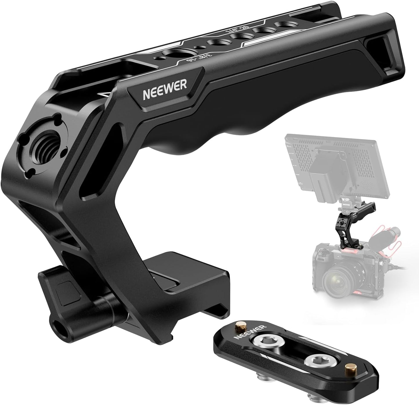Neewer CA008 Camera Top Handle NATO Rail Kit