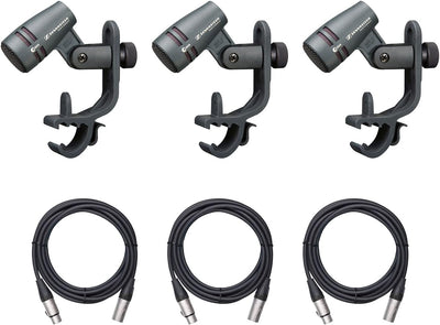 Sennheiser E604 Dynamic Instrument Microphone Kit 3-Pack