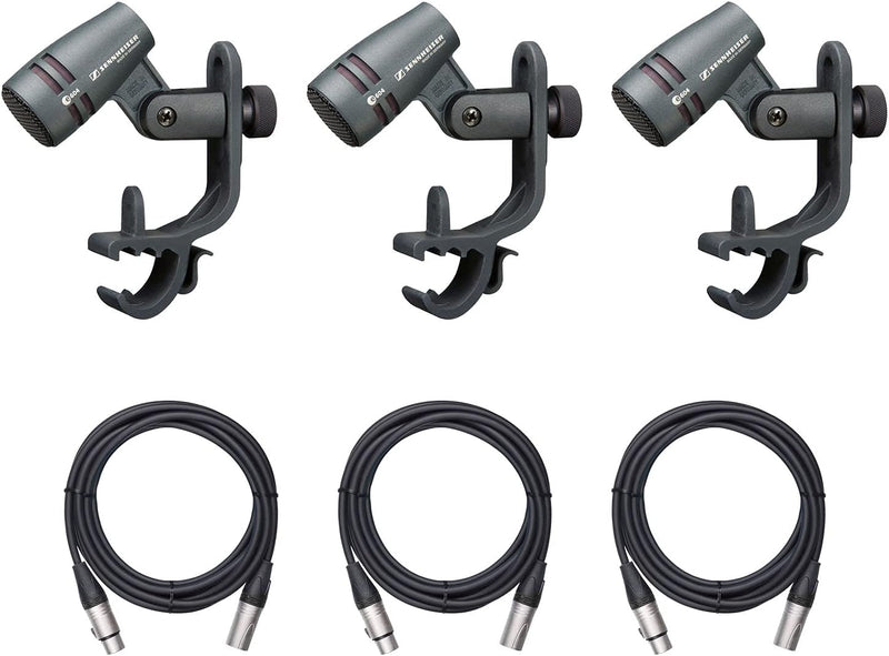 Sennheiser E604 Dynamic Instrument Microphone Kit 3-Pack — main product image