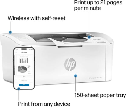 HP M110w Wireless LaserJet Printer for Small Teams