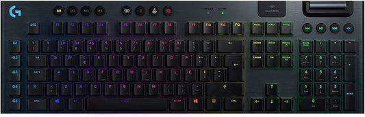 Logitech G915 Wireless Mechanical Tactile Gaming Keyboard - Black